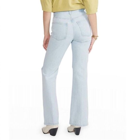 NWT Women's Etica Sasha Modern Flare Denim Jeans In Sea Breeze Size 29 - Picture 3 of 9